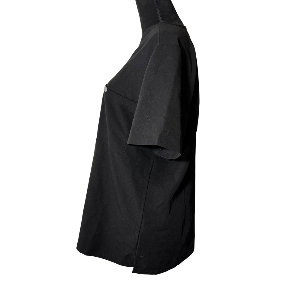 FIGS‎ Technical Collection Black Scrub Top Healthcare Professional Women's L - Picture 4 of 6